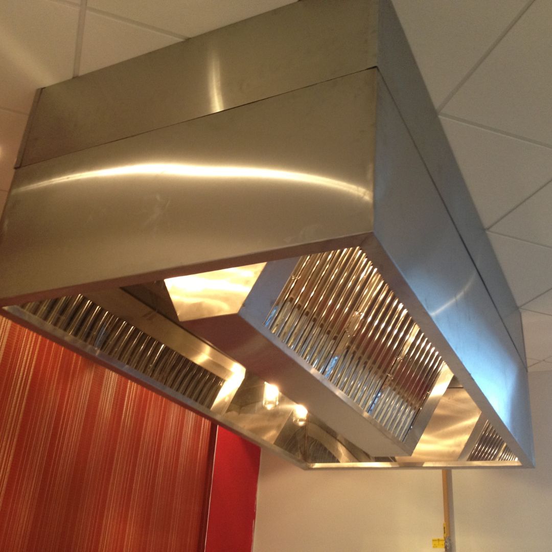 Stainless Steel Island Canopy