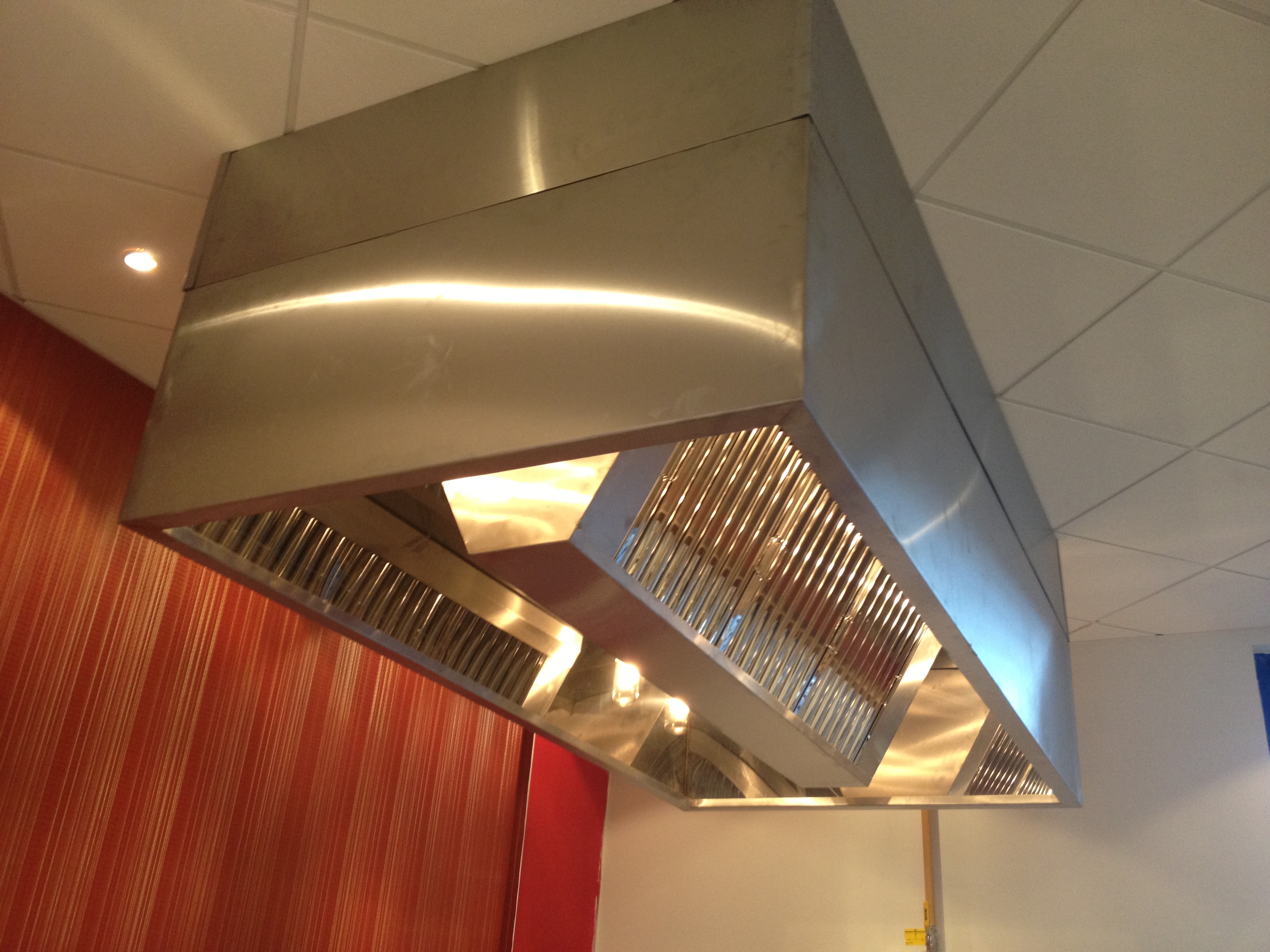 Stainless Steel Island Canopy